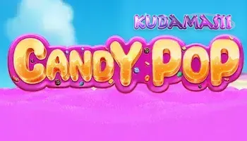 Tampilan visual slot Candy Pop yang penuh warna dan permen